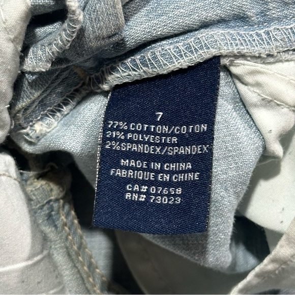 Bongo Low-Waisted Jeans Size 7 Light Blue - Picture 4 of 4